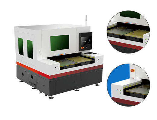 ±0.01mm Cutting Accuracy Single Table Glass Cutting Machine with Water Cooling System