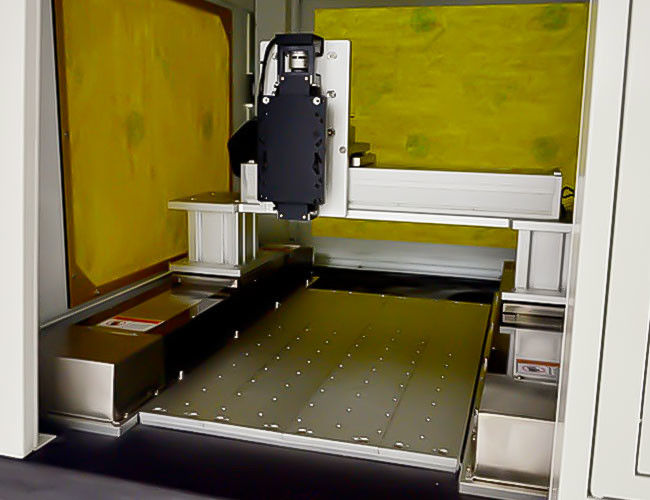 Infrared Laser Metal Cutting Machine 72m/Min High Accuracy Small Metal Laser Cutter
