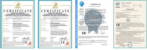 China Shandong Regiant CNC Equipment Co.,Ltd Certification