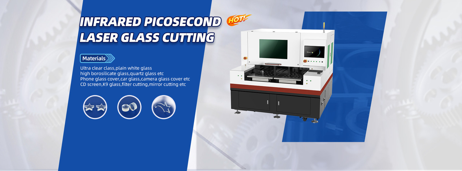 Quality Laser Glass Cutting Machine factory