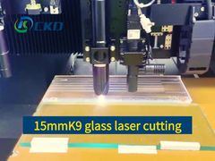 15mmK9 glass laser cutting