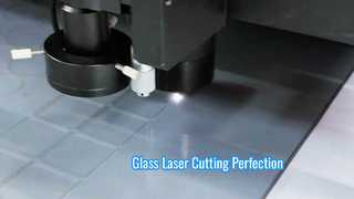 4mm gray glass laser cutting