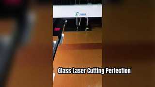 4mm gray glass laser cutting polygon