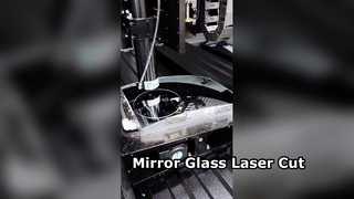 Five axis glass laser cutting machine for cutting mirror glass