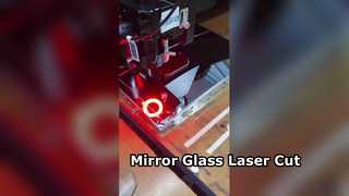 2mm automotive rearview mirror glass laser cutting