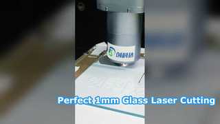 1mm laminated polarizer glass laser cutting