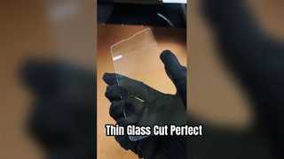 0.7mm ultra-thin mobile phone cover glass laser cutting
