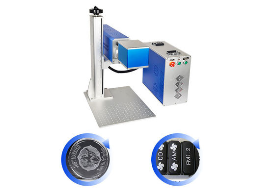 Destop Type Fiber Laser Marker For Handicraft Metal And Stainless Marking 20W