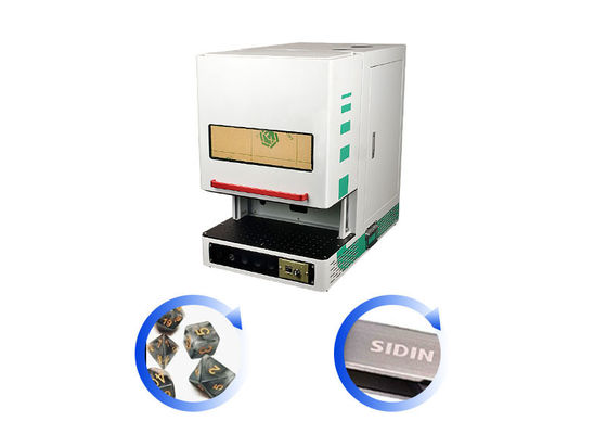 Metal Sheet / Aluminium Fiber Laser Marking Machine 20W 30W 50W