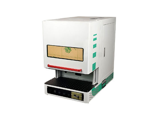 Enclosed Portable Laser Marking Machine 20W For Metal Sheet Aluminium