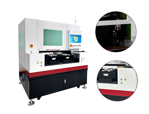 1064nm Laser Glass Cutting equipment 10W 20W 40W 70W 80W For Auto Parts Rearview Mirror