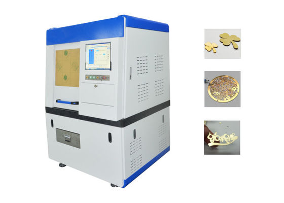 300*300mm Small Metal Laser Cutting Machine , Precision Fiber Laser Cutting Machine 1500W