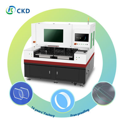 Accuracy Clear Glass Fiber Laser Cutter Glass Cutting Machine For Precise Cutting