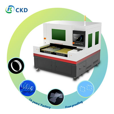 Ultra Picoscond Laser Glass Cutting Machine With Splitting Laser Source