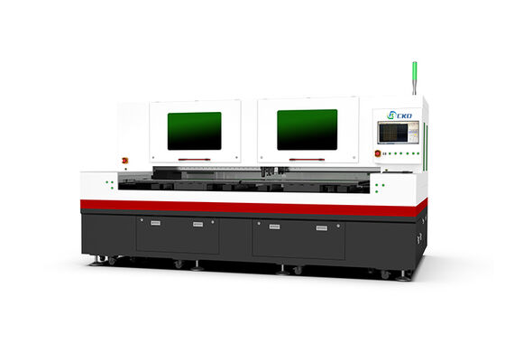 CNC Laser Glass Cutting Machine Featuring Water Cooling Splitting Laser Source Compatible With Popular CAD CAM Software Like AutoCAD