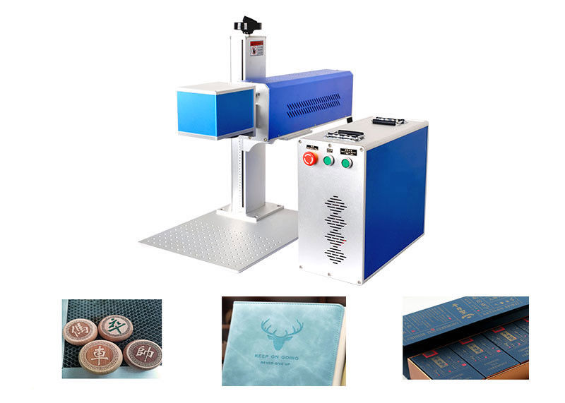 30W CO2 Laser Marking Machine Portable 0.01-1mm Marking Depth