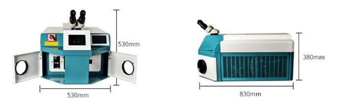 Table Top Laser Welder Water Cooling YAG Laser Jewellery Welding Machine