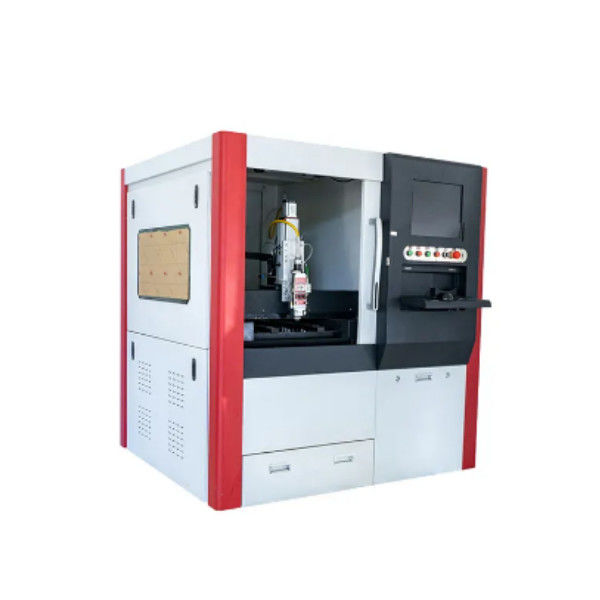 Water Cooling 6kw Metal Fiber Laser Cutting Machine For Steel