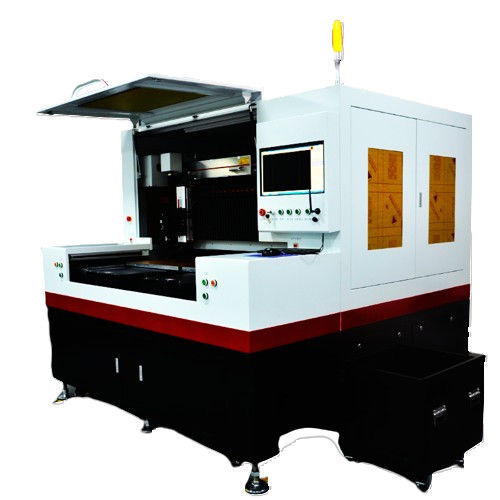 TPI Linear Guide 30-90W Stained Glass Cutting Machine Irregular Glass Cutting With Water Cooling