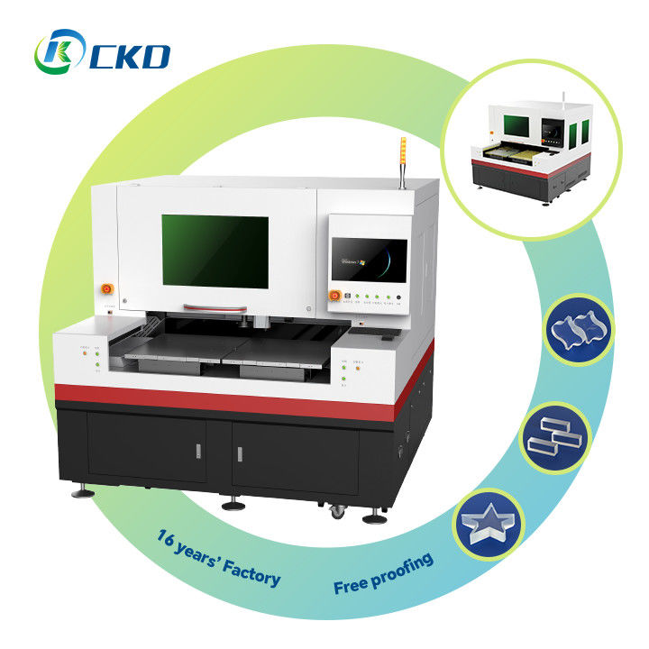 TPI Linear Guide 30-90W Stained Glass Cutting Machine Irregular Glass Cutting With Water Cooling