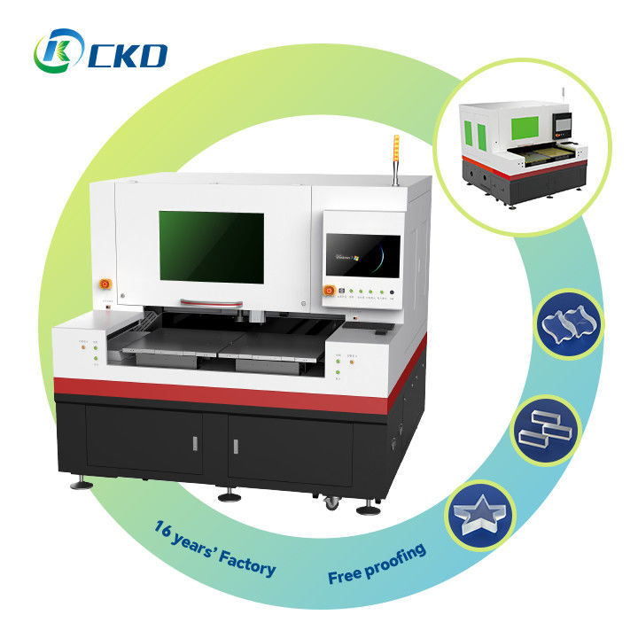 TPI Linear Guide 30-90W Stained Glass Cutting Machine Irregular Glass Cutting With Water Cooling