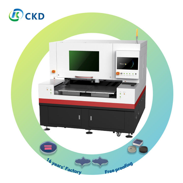 Precision Glass Cutting Machine Cut Speed Laser Cutter With HTI Control System