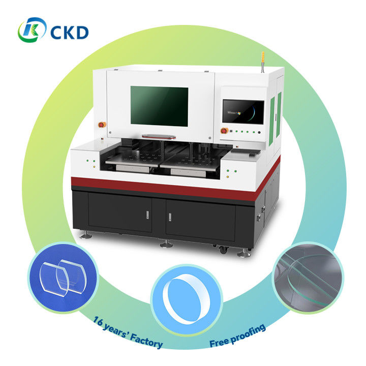 Accuracy Clear Glass Fiber Laser Cutter Glass Cutting Machine For Precise Cutting