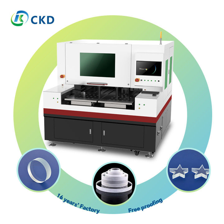 100W RF CO2 Laser Glass Cutting Machine For Various Glass Types