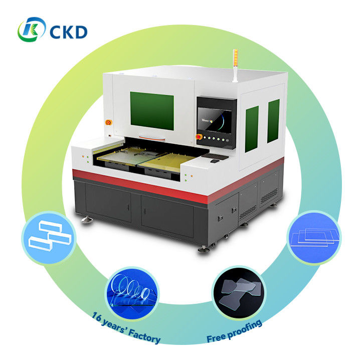 CNC Laser Glass Cutting Machine with TP I Linear Guide and Rack and Pinion Transmission