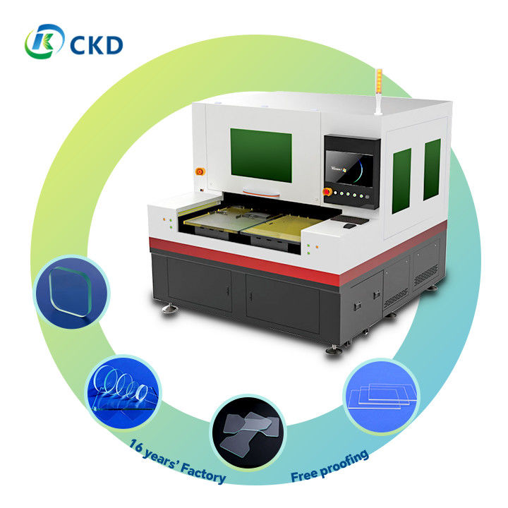 150W Splitting Laser Source Glass Cutting Machine 200-hour Maintenance Interval