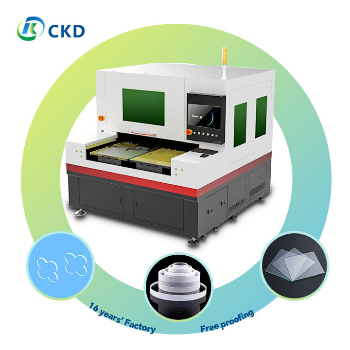 500mw Speed CO2 Laser Cutting Machine for Irregular Shaped Glass Plate Cutting