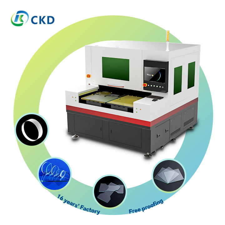 Industrial Grade Laser Glass Cutting Machine with XY Linear Motor and Optical Grating Scale Drive Motor