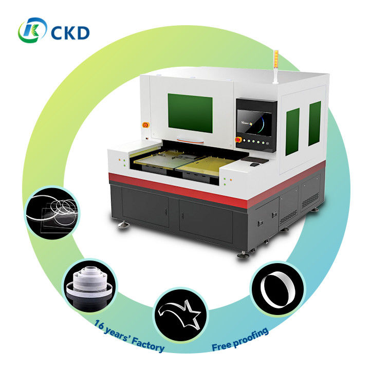 ±0.01mm Cutting Accuracy 600*700mm RFC02 Laser Glass Engraver With Easy Maintenance