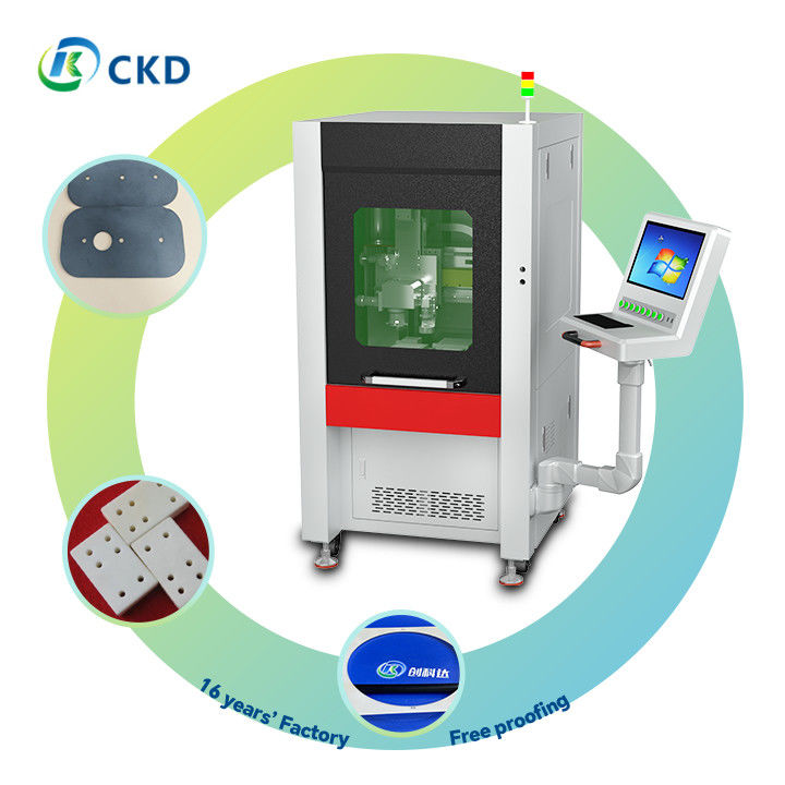Intuitive Controls Ceramic Laser Cutting Machine ±0.01mm Cutting Accuracy For Zirconia / Magnesium Oxide