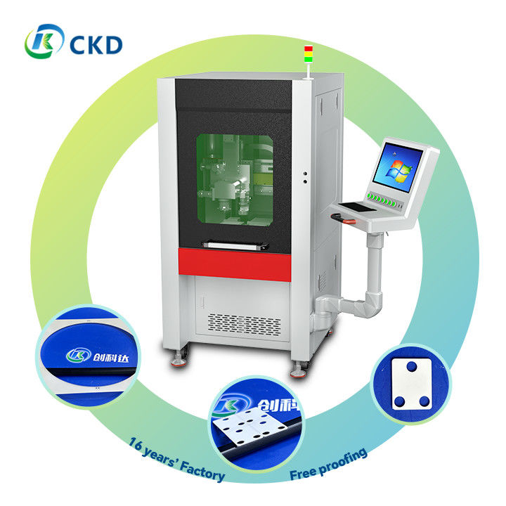 100W Power Ceramic Laser Cutting Machine 600mm X 600mm Worktable Size For Ceramic Tiles