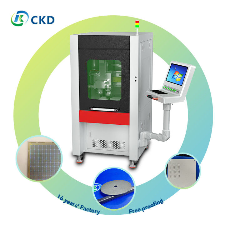 100W Water Cooling Fiber Laser Cutting Machine With LaserCut Software