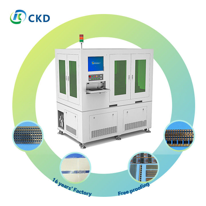 200Hz High Frequency Laser Cleaner with Air Cooling and PLC Control 800kg
