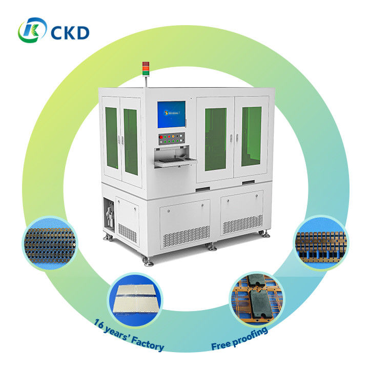 100W Fiber Laser Glue Removal System With Touch Screen Display Customizable