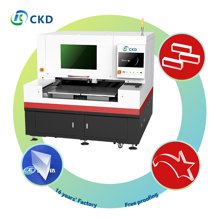 Customized Laser Glass Cutting Machine for Different Glass Thickness and Shapes To Speed 0-500mm/s