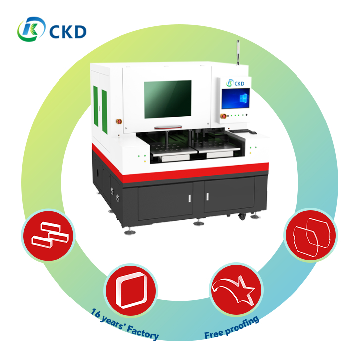 Versatile Laser Glass Cutting Machine for Various Glass Types and Applications To Speed 0-500mm/s