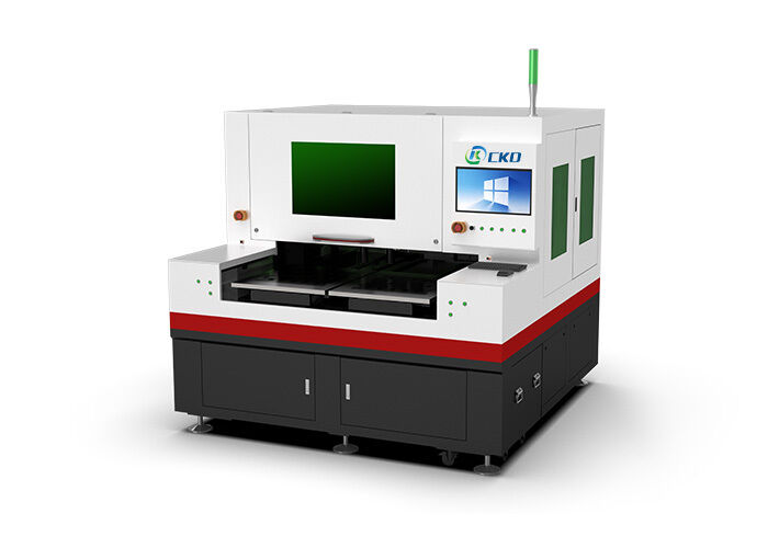 Laser Glass Cutting Machine designed for cutting decorative and architectural glass panels with intricate patterns and designs