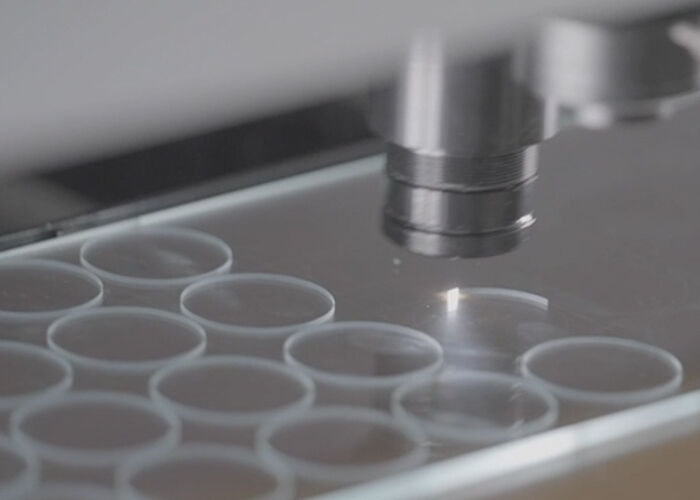 Laser Glass Cutting Machine suitable for producing glass components used in electronics displays and solar panel manufacturing