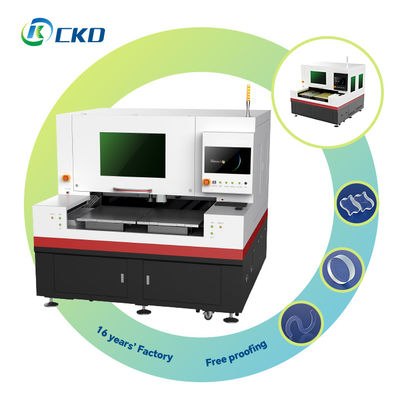 Precision Glass Cutting Machine Cut Speed Laser Cutter With HTI Control System