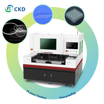 1G Acceleration Borosilicate Glass Cutting Machine with ±0.01mm Cutting Accuracy