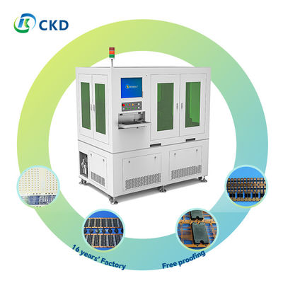 Ultra Precise Automated Industrial Laser Glue Remover with Touchscreen Interface and Laser Shielding
